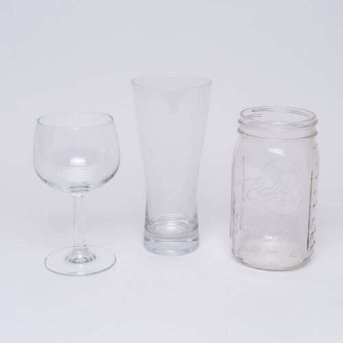 G Glasses Jar